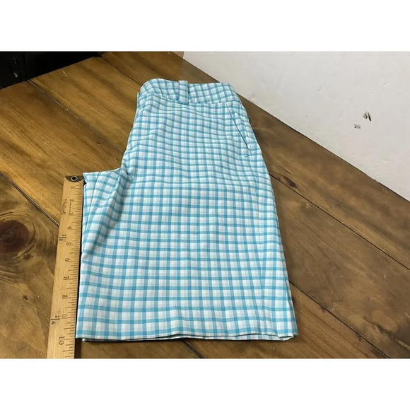 Nike Golf Shorts Adult Size M Blue Dri-Fit Breathable 10in Inseam Standard Fit - Picture 9 of 9